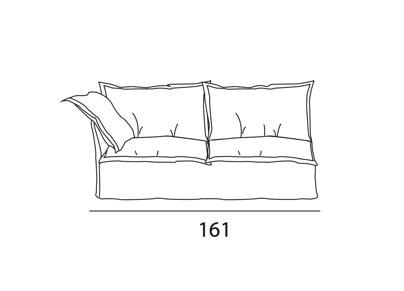 Ylenia Sofá con Chaiselong